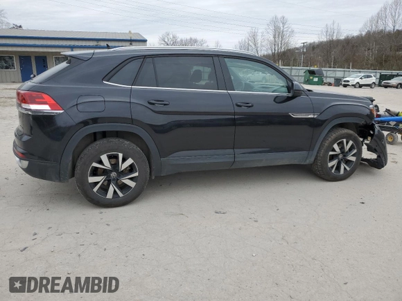 2023 Volkswagen Atlas SE with VIN 1V2LC2CA4PC227994, listed as a Copart auction lot 82517774 with 22,375 mi miles and Salvage title. Bid and sale history available at DreamBid. Image 3.