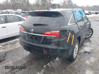 2017 Acura RDX w/Technology Pkg with VIN 5J8TB4H52HL016422, listed as a IAAI auction lot 41595277 with 147,120 mi miles. Bid and sale history available at carsss.com. Image 4.