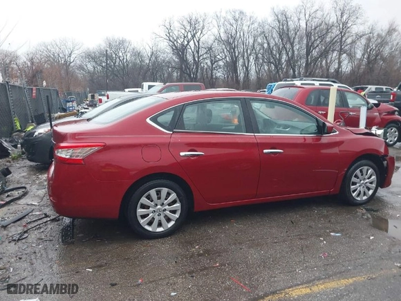 2014 Nissan Sentra S with VIN 3N1AB7AP4EL611942, listed as a IAAI auction lot 41429683 with 145,587 mi miles. Bid and sale history available at carsss.com. Image 13.