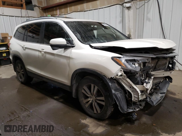 2016 Honda Pilot EX-L with VIN 5FNYF6H59GB068121, listed as a Copart auction lot 49372975 with 146,025 mi miles and Salvage Title. Bid and sale history available at DreamBid. Image 4.