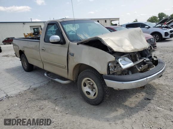 1999 Ford F-150 with VIN 1FTRF17W8XKA37849, listed as a Copart auction lot 58383265 with Not provided miles and Salvage title. Bid and sale history available at DreamBid. Image 4.
