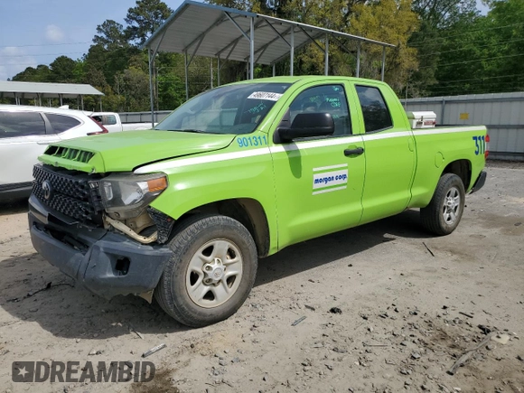 2018 Toyota Tundra 2WD SR with VIN 5TFRM5F17JX133906, listed as a Copart auction lot 49607144 with 186,798 mi miles. Bid and sale history available at carsss.com. Image 1.