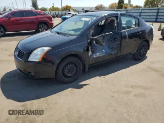 2008 Nissan Sentra S with VIN 3N1AB61E08L754755, listed as a Copart auction lot 53547425 with 137,686 mi miles and Salvage Title. Bid and sale history available at DreamBid. Image 1.