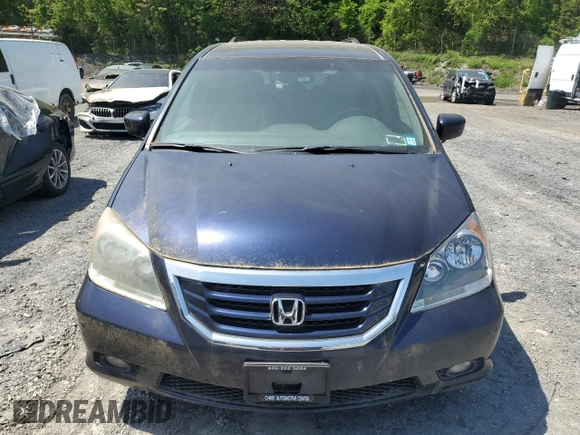 2008 Honda Odyssey Touring z VIN 5FNRL38978B099190, wystawiony jako Copart lot #55905235 z przebiegiem 135 559 mil mil oraz Szkoda całkowita • Salvage title. Historia ofert i sprzedaży dostępna na DreamBid. Obrazek 5.