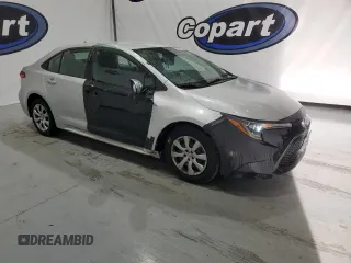 2022 Toyota Corolla LE with VIN 5YFEPMAE0NP310956, listed as a Copart auction lot 47471255 with 106,250 mi miles and Salvage Title. Bid and sale history available at carsss.com. Image 4.
