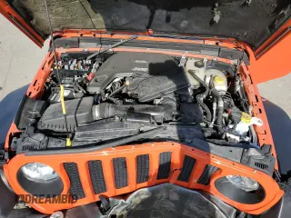 2019 Jeep Wrangler Unlimited Sport S with VIN 1C4HJXDGXKW557241, listed as a Copart auction lot 52485164 with 59,798 mi miles and Salvage title. Bid and sale history available at DreamBid. Image 13.