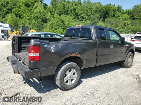 2005 Ford F-150 STX with VIN 1FTRX14W75FA83793, listed as a Copart auction lot 59310055 with 102,253 mi miles and Salvage title. Bid and sale history available at DreamBid. Image 3.