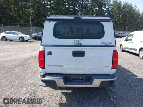 2021 Chevrolet Colorado 2WD Work Truck with VIN 1GCHSBEN2M1105829, listed as a IAAI auction lot 42105824 with 120,799 mi miles. Bid and sale history available at carsss.com. Image 16.