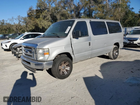 2011 Ford Econoline Passenger XL with VIN 1FBNE3BL4BDA31980, listed as a Copart auction lot 47813105 with 154,845 mi miles and Clean Title. Bid and sale history available at carsss.com. Image 1.