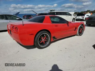 2003 Chevrolet Corvette Z06 with VIN 1G1YY12S835128101, listed as a Copart auction lot 77173944 with 0 mi miles and Salvage Title. Bid and sale history available at carsss.com. Image 3.