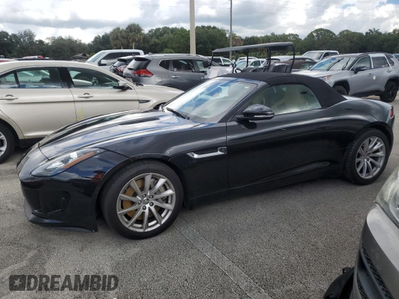 2014 Jaguar F-Type V6 with VIN SAJWA6E73E8K05239, listed as a Copart auction lot 74325574 with 53,882 mi miles and Non Repairable. Bid and sale history available at DreamBid. Image 1.