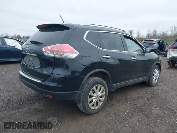 2016 Nissan Rogue SV with VIN JN8AT2MV0GW130143, listed as a IAAI auction lot 42151689 with 187,703 mi miles and . Bid and sale history available at DreamBid. Image 4.