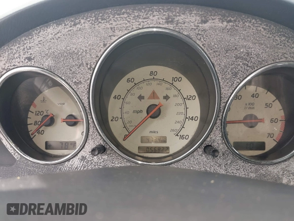 1999 Mercedes-Benz SLK 230/320 with VIN WDBKK47F1XF086736, listed as a IAAI auction lot 41580240 with 56,822 mi miles and . Bid and sale history available at DreamBid. Image 7.