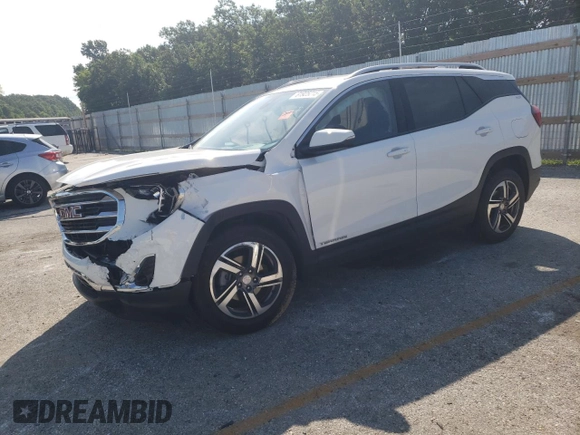 2020 GMC Terrain SLT с VIN 3GKALPEV2LL158375, выставлен на аукционе Copart как лот 61925215 с пробегом 37 397 миль миль и Списание • Salvage title. История ставок и продаж доступна на DreamBid. Изображение 1.