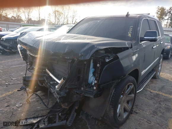 2016 Cadillac Escalade Luxury Collection with VIN 1GYS4BKJ0GR223427, listed as a IAAI auction lot 41208377 with 1 mi miles. Bid and sale history available at carsss.com. Image 6.