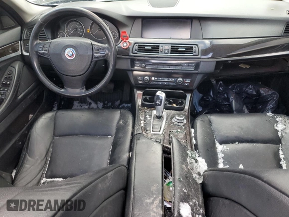 2011 BMW 5 Series 535i xDrive with VIN WBAFU7C58BC780536, listed as a Copart auction lot 44357805 with 253,964 mi miles and Clean Title. Bid and sale history available at carsss.com. Image 8.