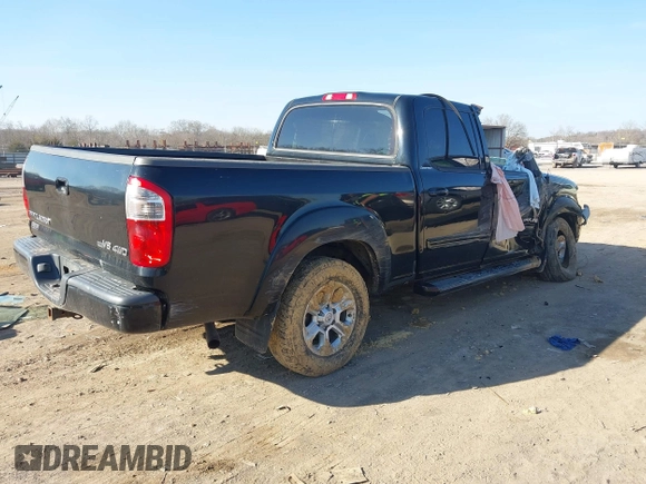 2006 Toyota Tundra Limited with VIN 5TBDT48166S511918, listed as a IAAI auction lot 41500074 with 234,516 mi miles and . Bid and sale history available at DreamBid. Image 4.