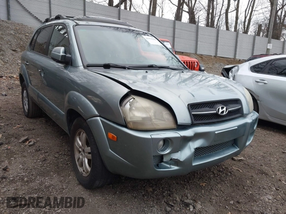 2006 Hyundai Tucson GLS with VIN KM8JN12D76U377059, listed as a IAAI auction lot 41953904 with 92,213 mi miles. Bid and sale history available at carsss.com. Image 6.