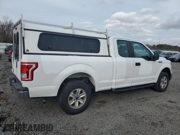 2017 Ford F-150 XL with VIN 1FTEX1E81HFC73981, listed as a Copart auction lot 48440205 with 207,783 mi miles and Clean Title. Bid and sale history available at carsss.com. Image 3.