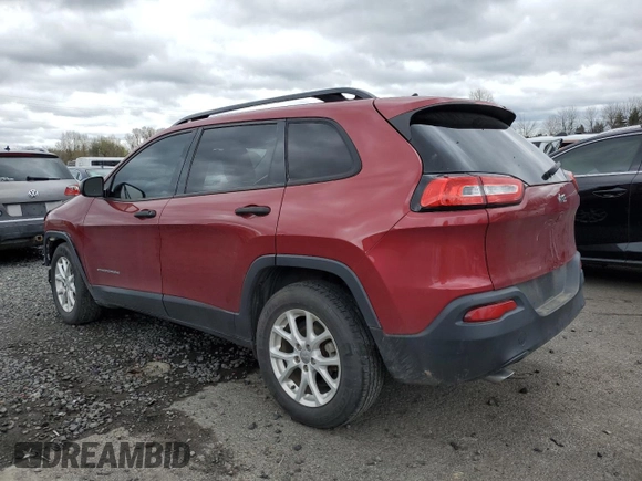2016 Jeep Cherokee Altitude with VIN 1C4PJLAB1GW302871, listed as a Copart auction lot 50907565 with 154,207 mi miles and Salvage Title. Bid and sale history available at carsss.com. Image 2.