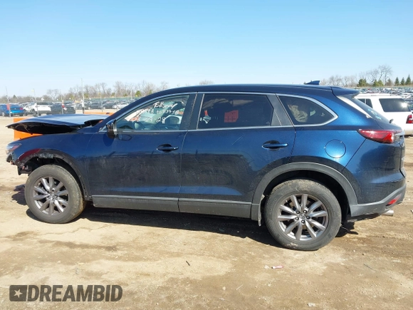 2018 Mazda CX-9 Sport with VIN JM3TCBBY8J0212284, listed as a IAAI auction lot 41798637 with 72,449 mi miles and . Bid and sale history available at carsss.com. Image 14.