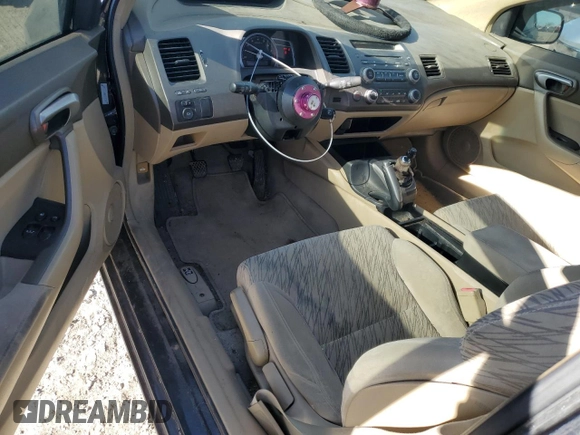 2006 Honda Civic Cpe LX with VIN 2HGFG11686H504719, listed as a Copart auction lot 42213575 with 214,270 mi miles and Salvage Title. Bid and sale history available at carsss.com. Image 8.