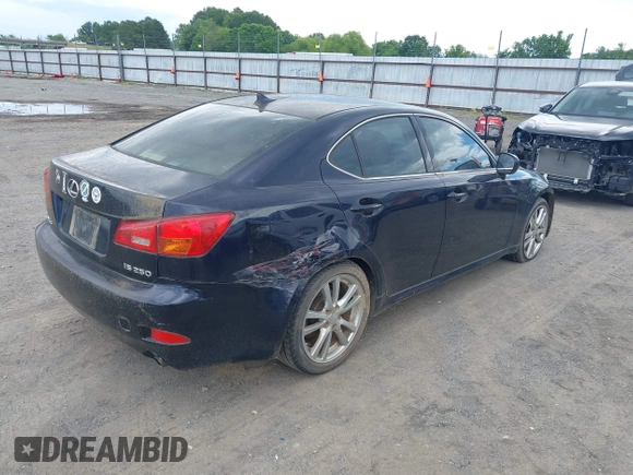 2007 Lexus IS 250 z VIN JTHBK262775030745, wystawiony jako IAAI lot #42224823 z przebiegiem 185 295 mil mil oraz . Historia ofert i sprzedaży dostępna na DreamBid. Obrazek 4.