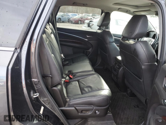 2016 Acura MDX w/Tech with VIN 5FRYD4H4XGB038321, listed as a Copart auction lot 81825384 with 155,598 mi miles and Salvage Title. Bid and sale history available at carsss.com. Image 11.