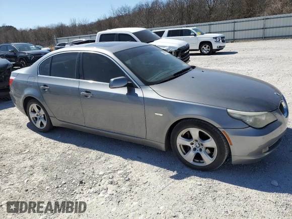 2008 BMW 5 Series 535i with VIN WBANW13518CZ84784, listed as a Copart auction lot 48636975 with 145,834 mi miles and Clean Title. Bid and sale history available at carsss.com. Image 4.