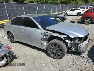 2013 Lexus GS 350 with VIN JTHCE1BL8D5015266, listed as a Copart auction lot 70761774 with 142,562 mi miles and Salvage Title. Bid and sale history available at carsss.com. Image 4.