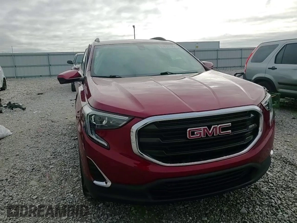 2019 GMC Terrain SLE with VIN 3GKALTEV8KL176032, listed as a Copart auction lot 51833195 with 71,626 mi miles and Salvage Title. Bid and sale history available at DreamBid. Image 12.
