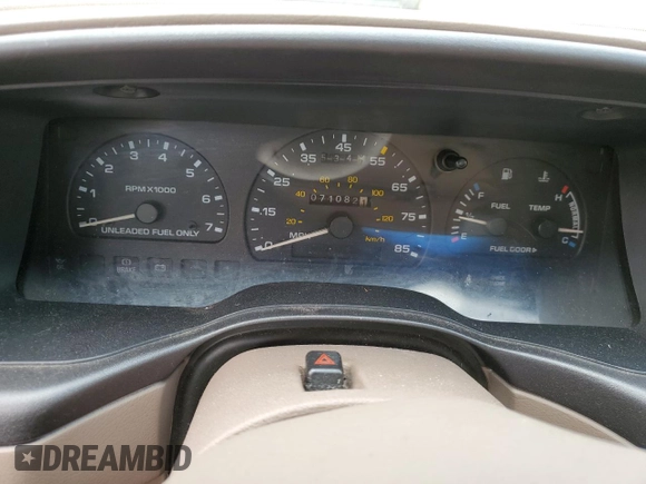 1995 Ford Taurus GL with VIN 1FALP52U8SA179395, listed as a Copart auction lot 53614265 with 71,082 mi miles and Salvage title. Bid and sale history available at DreamBid. Image 9.