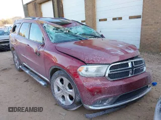2014 Dodge Durango Limited z VIN 1C4RDJDG2EC450635, wystawiony jako IAAI lot #41225715 z przebiegiem Nie podano mil oraz . Historia ofert i sprzedaży dostępna na DreamBid. Obrazek 1.