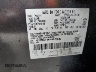 2015 Ford Explorer Limited with VIN 1FM5K7F86FGA20643, listed as a Copart auction lot 45245245 with 116,894 mi miles and Salvage Title. Bid and sale history available at carsss.com. Image 13.