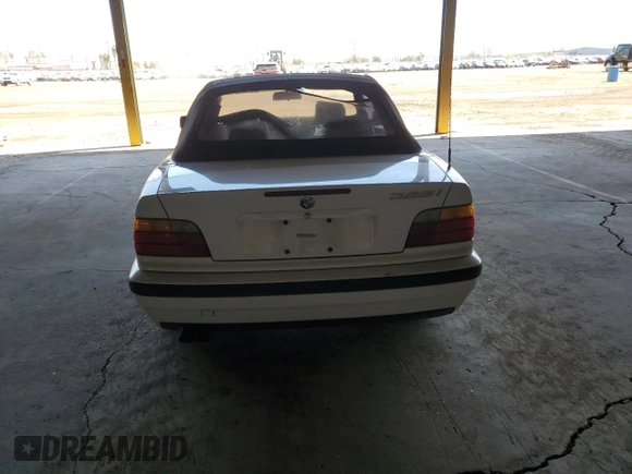 1996 BMW 3-Series 328IC with VIN WBABK8328TET93961, listed as a Copart auction lot 50206405 with 127,541 mi miles and Salvage Title. Bid and sale history available at carsss.com. Image 6.