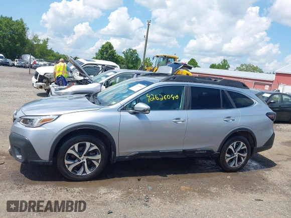2021 Subaru Outback Limited XT with VIN 4S4BTGND2M3145013, listed as a IAAI auction lot 42626040 with 56,189 mi miles and . Bid and sale history available at DreamBid. Image 14.