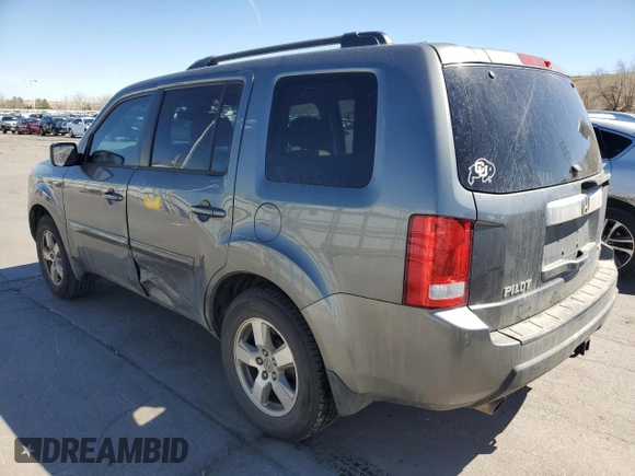 2009 Honda Pilot EX-L with VIN 5FNYF48649B046348, listed as a Copart auction lot 50353255 with 182,356 mi miles and Salvage Title. Bid and sale history available at carsss.com. Image 2.
