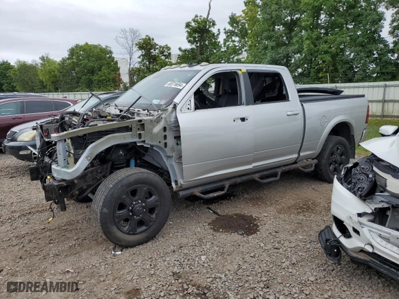 2018 Ram 2500 Laramie with VIN 3C6UR5FJ5JG350622, listed as a Copart auction lot 69376694 with 75,310 mi miles and Salvage Title. Bid and sale history available at carsss.com. Image 1.