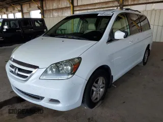 2007 Honda Odyssey EX-L with VIN 5FNRL38787B432428, listed as a Copart auction lot 54245945 with 183,354 mi miles and Clean Title. Bid and sale history available at carsss.com. Image 1.