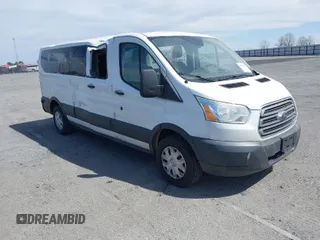 2015 Ford Transit XL with VIN 1FBZX2ZM4FKA31645, listed as a IAAI auction lot 41845494 with 204,890 mi miles and . Bid and sale history available at DreamBid. Image 1.