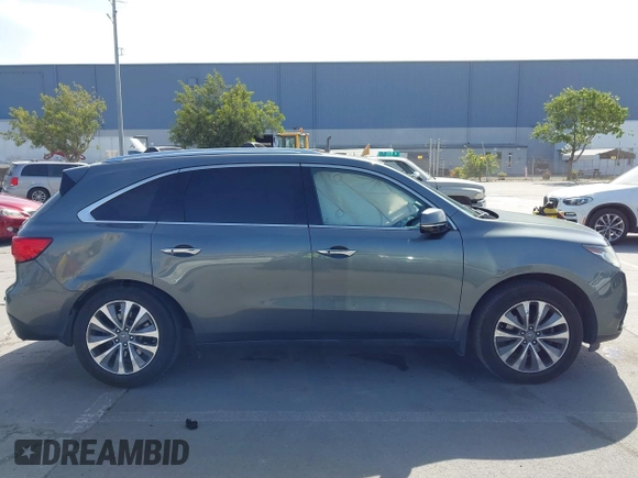 2014 Acura MDX Tech Pkg with VIN 5FRYD3H47EB002867, listed as a IAAI auction lot 42114630 with 162,182 mi miles. Bid and sale history available at carsss.com. Image 13.