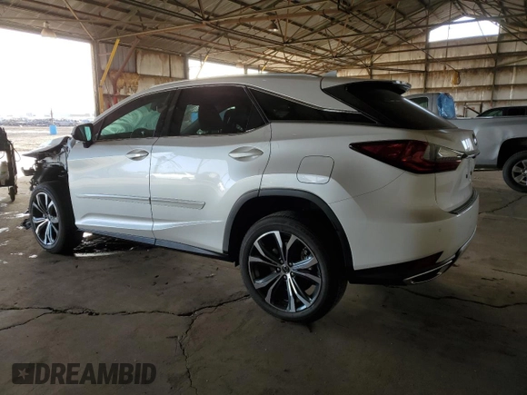 2022 Lexus RX with VIN 2T2HZMAA8NC244964, listed as a Copart auction lot 87417614 with 7,735 mi miles and Salvage Title. Bid and sale history available at carsss.com. Image 2.