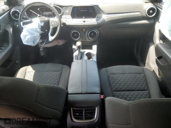 2020 Chevrolet Blazer LT with VIN 3GNKBCRS6LS587477, listed as a Copart auction lot 56938945 with 100,289 mi miles and Salvage title. Bid and sale history available at DreamBid. Image 8.