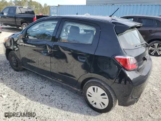 2024 Mitsubishi Mirage ES with VIN ML32AUHJ8RH010321, listed as a Copart auction lot 88721085 with 15,190 mi miles and Non Repairable. Bid and sale history available at carsss.com. Image 2.