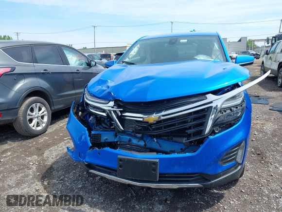 2024 Chevrolet Equinox LT with VIN 3GNAXKEG9RS253137, listed as a IAAI auction lot 42382293 with 4,824 mi miles and . Bid and sale history available at DreamBid. Image 12.