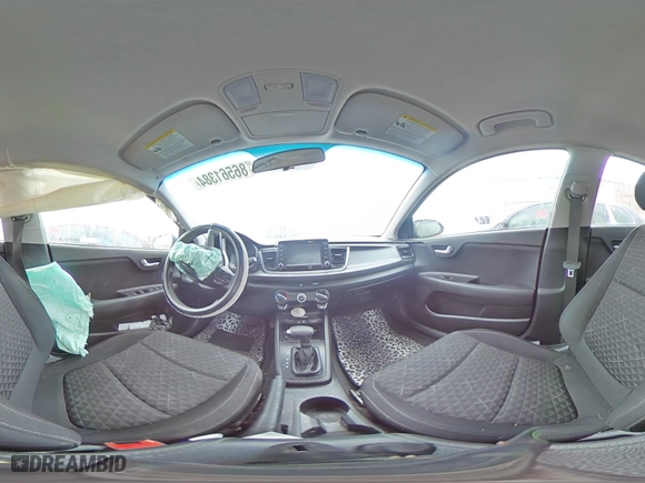 2019 Kia Rio S with VIN 3KPA24AB6KE196882, listed as a Copart auction lot 86561384 with 129,452 mi miles and Salvage Title. Bid and sale history available at carsss.com. Image 12.