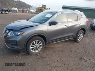 2017 Nissan Rogue SV with VIN KNMAT2MV5HP567546, listed as a IAAI auction lot 42073276 with 139,243 mi miles. Bid and sale history available at carsss.com. Image 2.