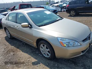 2003 Honda Accord EX z VIN 1HGCM66533A021464, wystawiony jako IAAI lot #42494947 z przebiegiem 151 835 mil mil oraz . Historia ofert i sprzedaży dostępna na DreamBid. Obrazek 1.