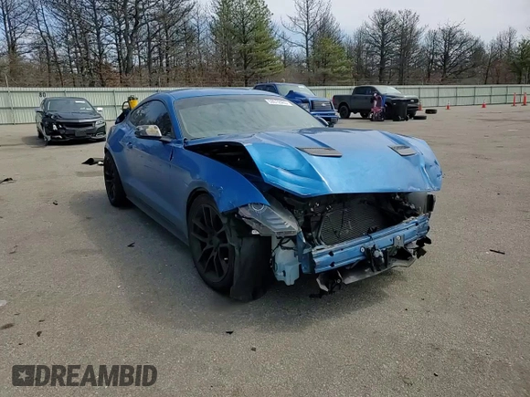 2019 Ford Mustang EcoBoost with VIN 1FA6P8TH1K5173219, listed as a Copart auction lot 52612465 with 53,752 mi miles and Salvage Title. Bid and sale history available at carsss.com. Image 11.