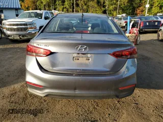 2019 Hyundai Accent SE with VIN 3KPC24A32KE070715, listed as a Copart auction lot 70089183 with 0 mi miles. Bid and sale history available at carsss.com. Image 6.